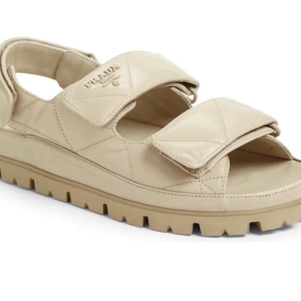 Prada Calzature Donna double strap sandal